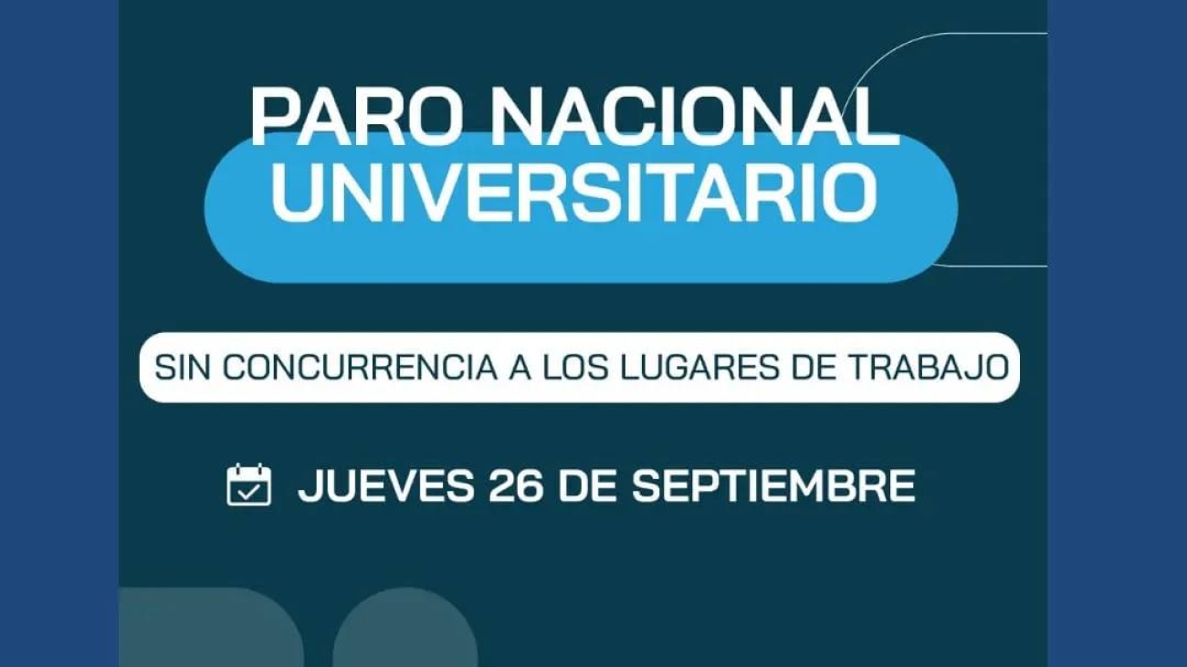 paro 26 septiembre