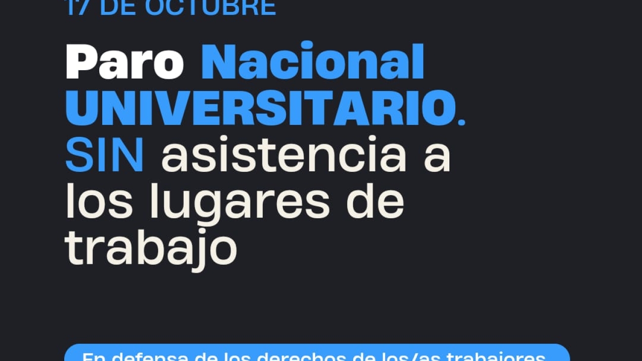 paro 17 de octubre