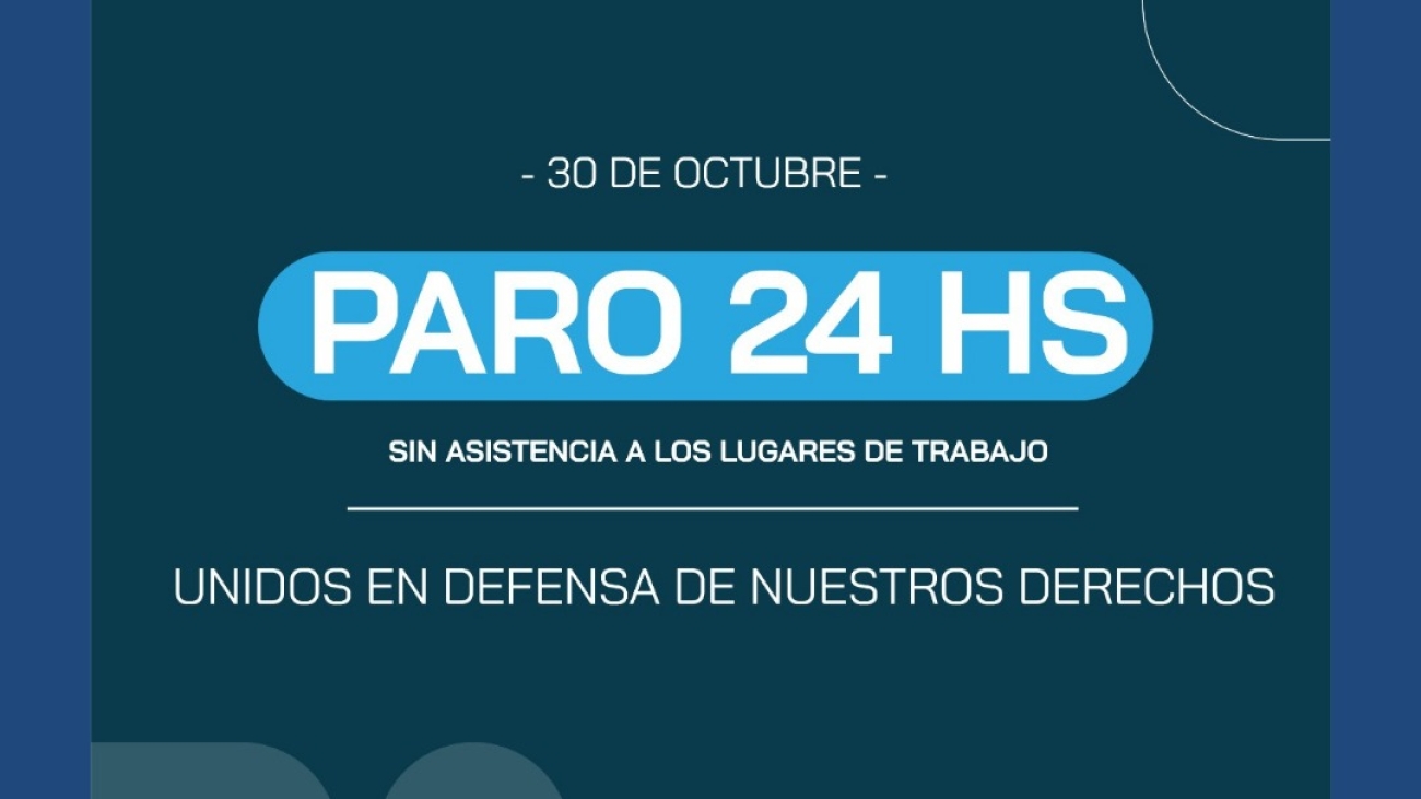 paro 30 de octubre
