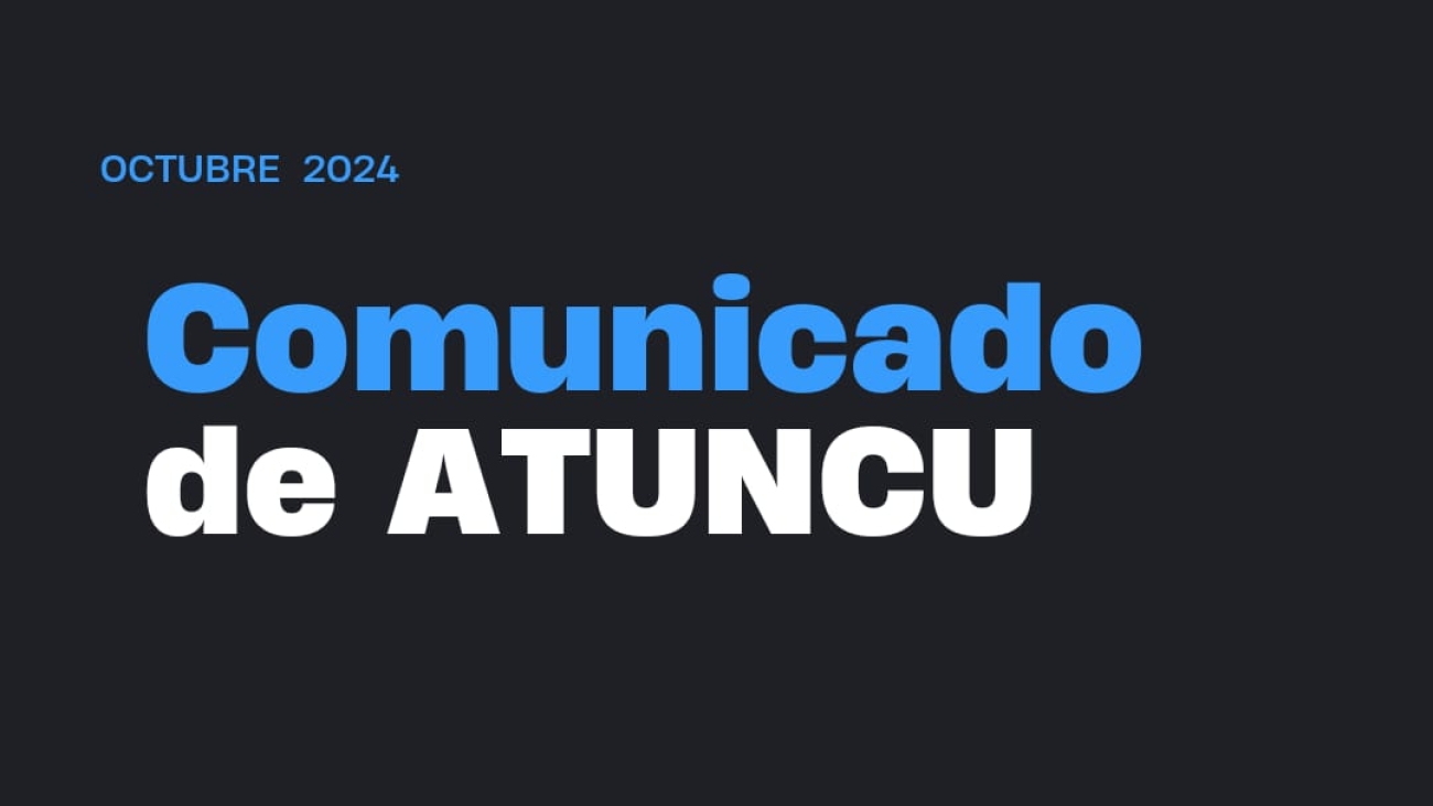 COMUNICADO COMEDORE