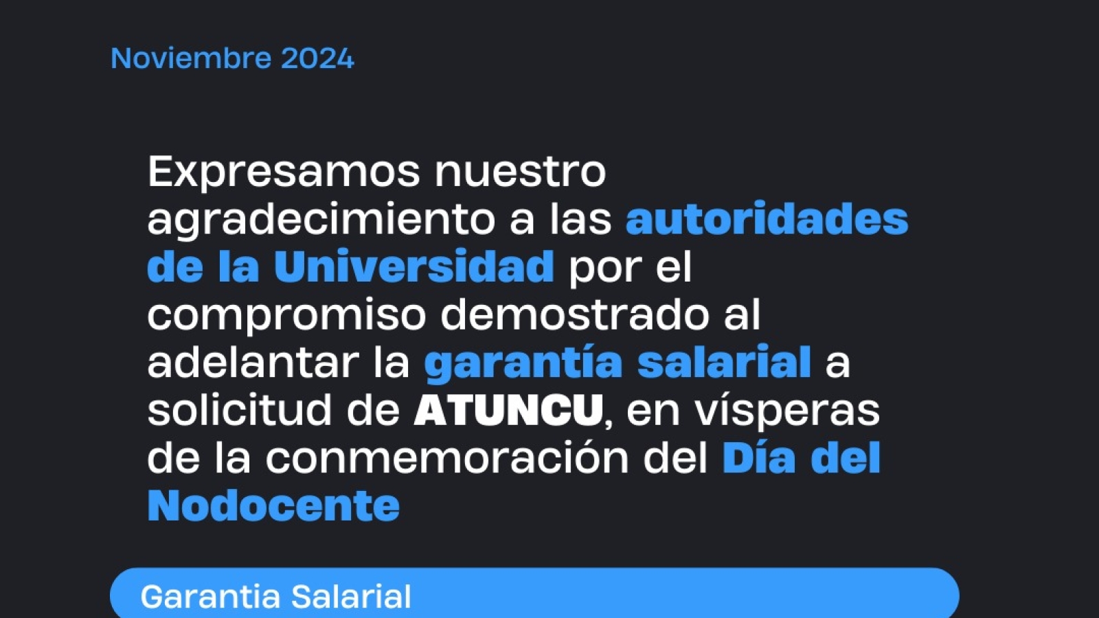 agradecimiento
