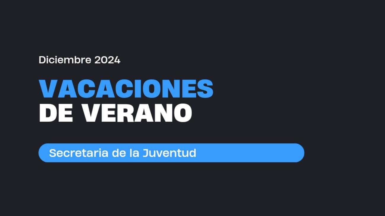 VACACIONES DE VERANO